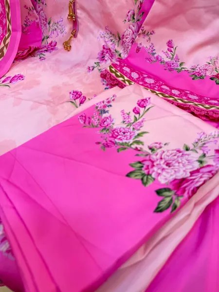 Dubai Cherry Silk 3 Pc Collection 5